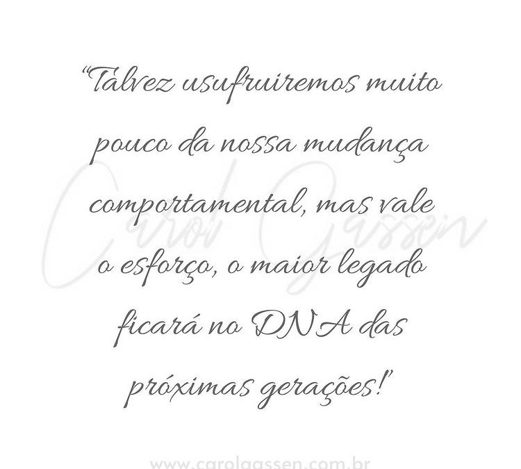 Mudança comportamental